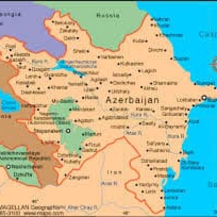 Azerbaijan map