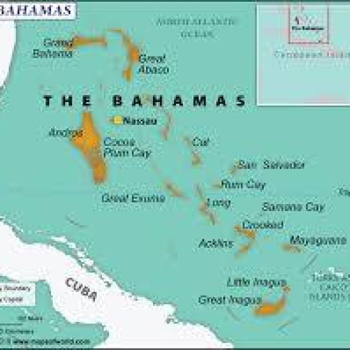 Bahamas map