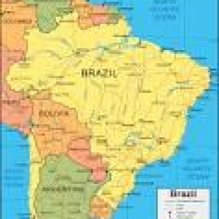 Brazil map