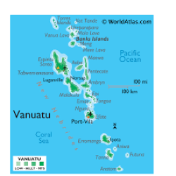 vanuatu map