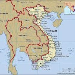 vietnam map